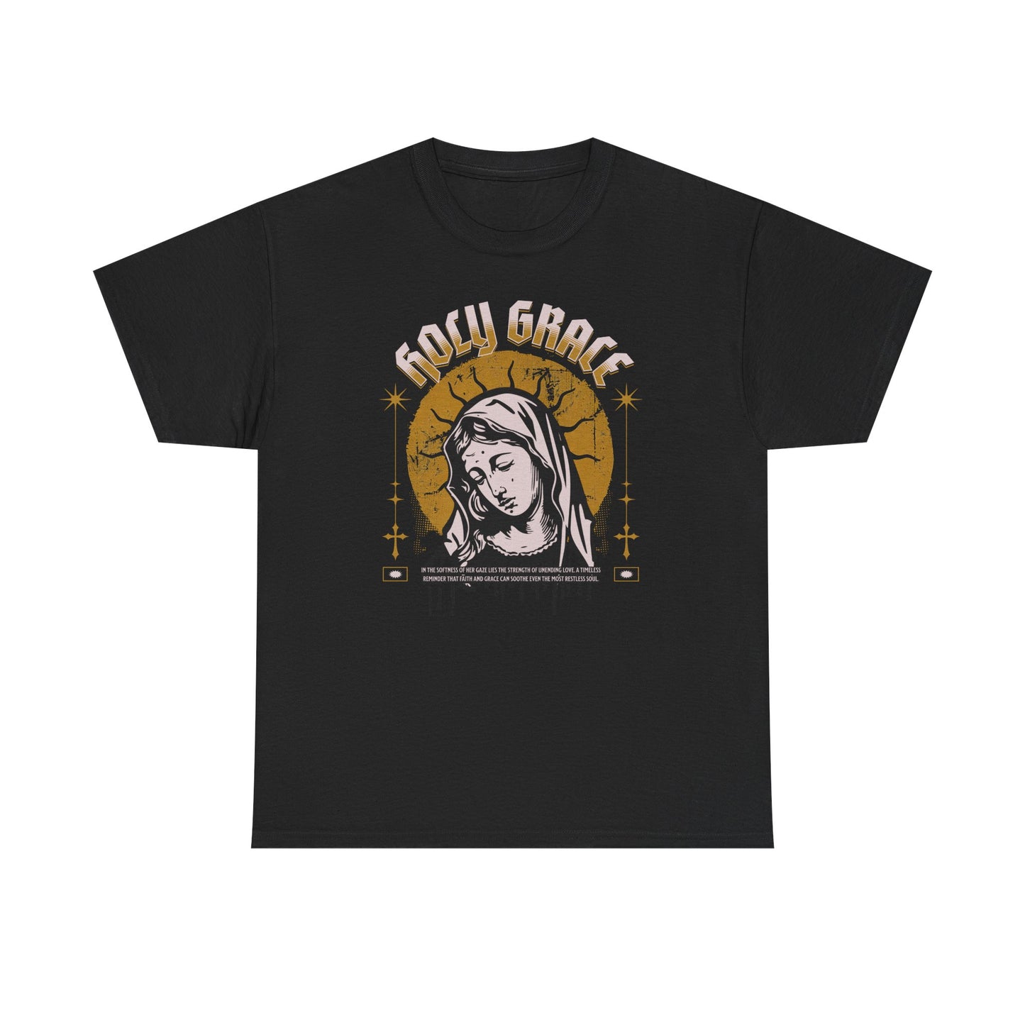 Men  Heavy Cotton T-Shirt  - Holy Grace Design