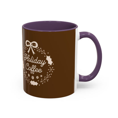 Holiday Coffee Accent Mug - Perfect for Gift Giving & Seasonal Sipping