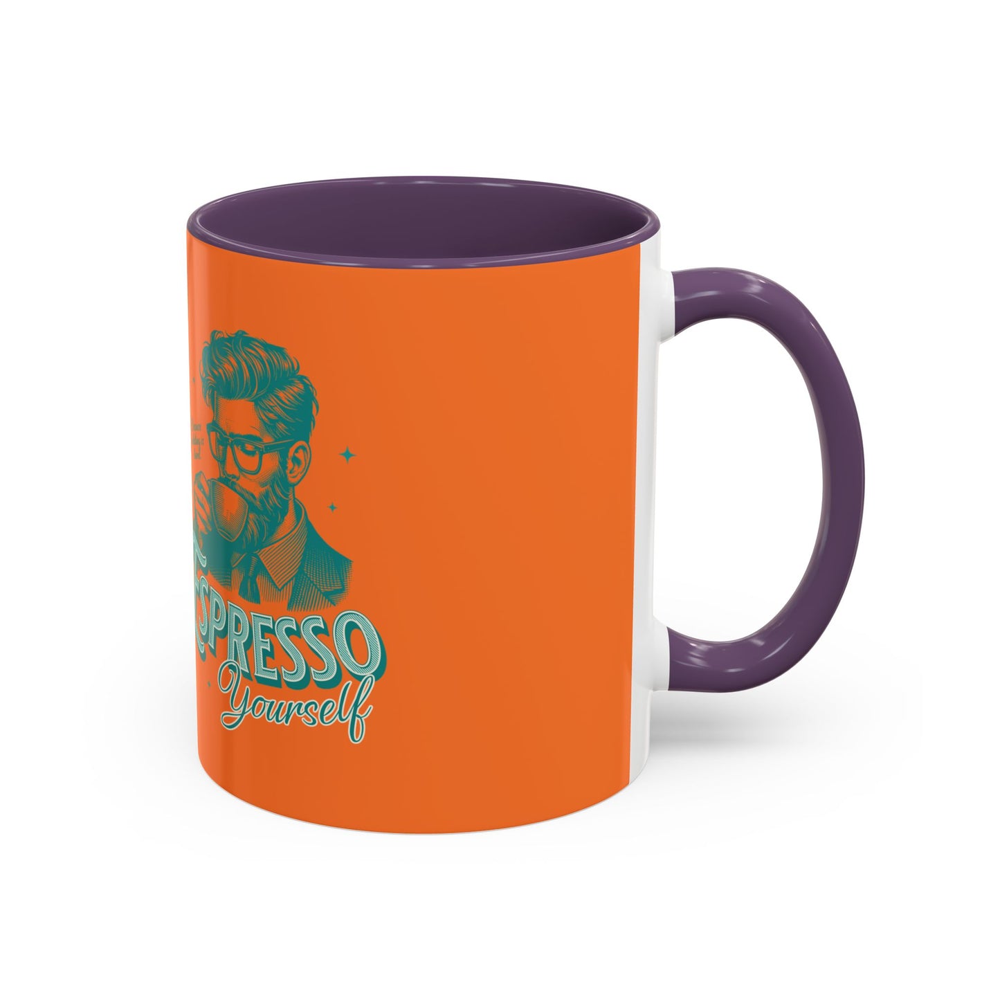 Retro Espresso Yourself Coffee Mug - Vibrant 11oz & 15oz