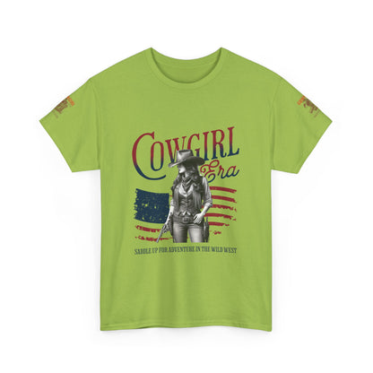 Cowgirl Era Unisex Heavy Cotton Tee - Adventure in the Wild West