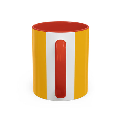 Coffee is Life Accent Mug - Fun Yellow Coffee Cup for Coffee Lovers