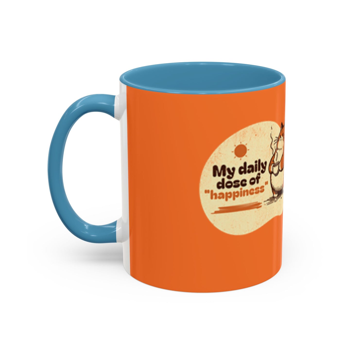 Daily Dose of Cuteness Coffee Mug - 11oz & 15oz - Perfect for Cat Lovers