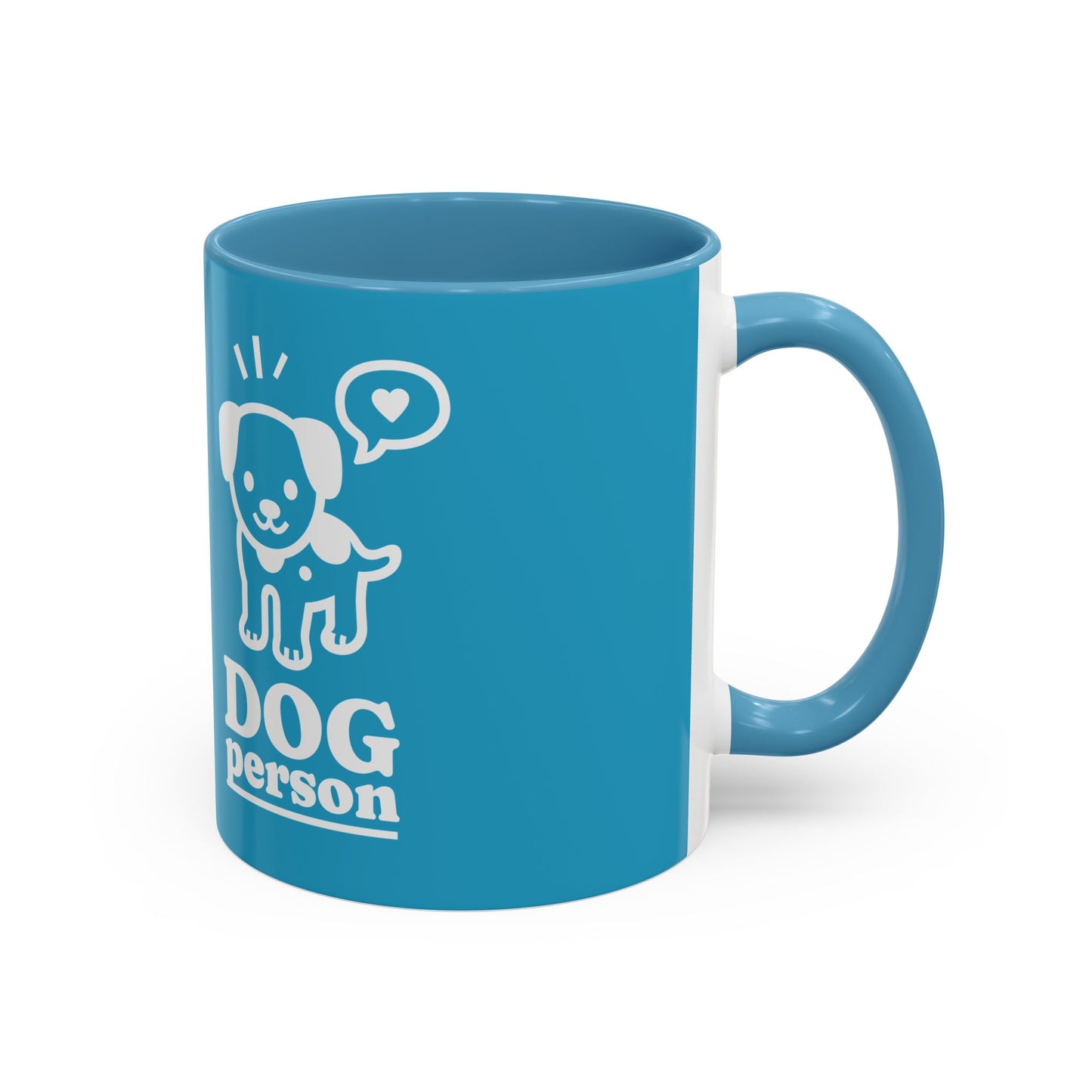 Dog Person Accent Coffee Mug - Perfect Gift for Dog Lovers, 11 & 15oz