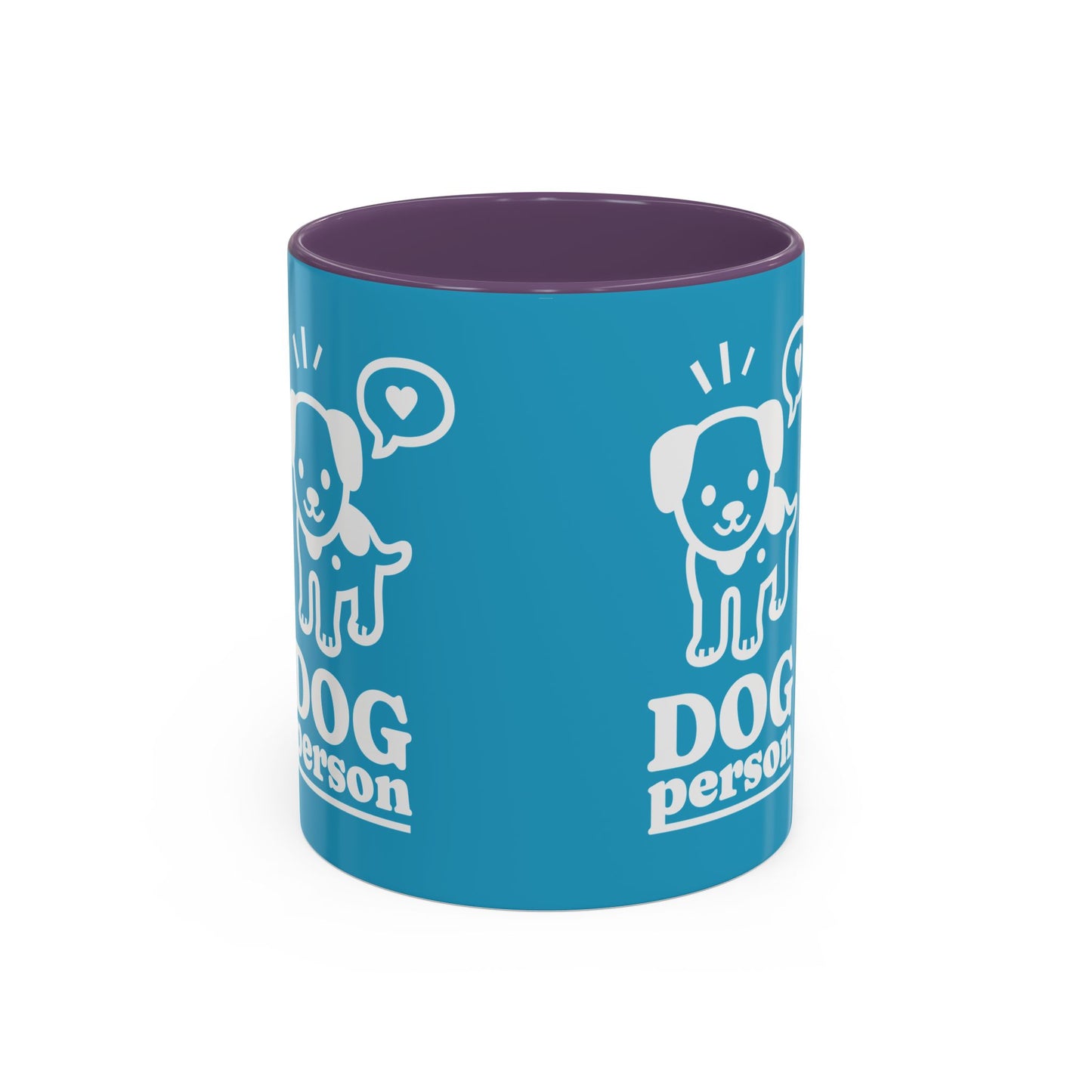 Dog Person Accent Coffee Mug - Perfect Gift for Dog Lovers, 11 & 15oz