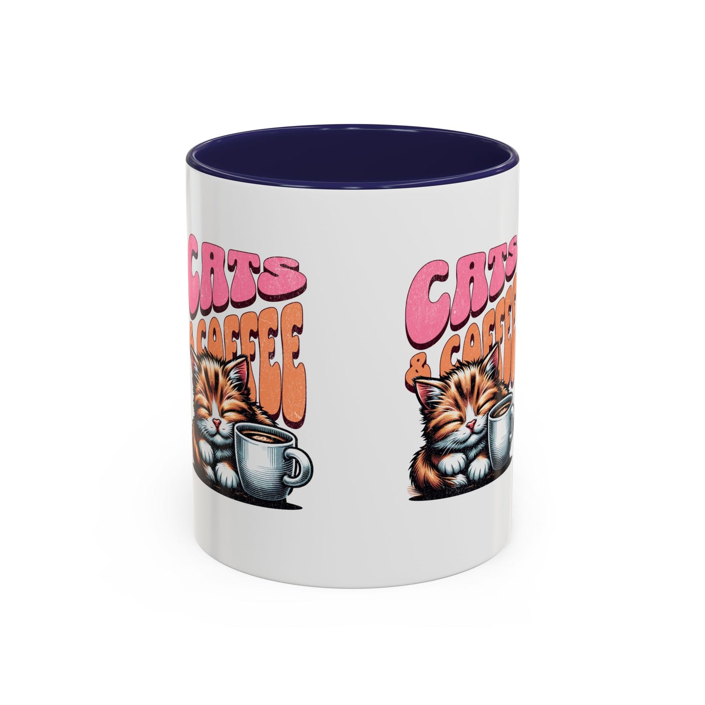 Cats & Coffee Ceramic Mug - Purr-fect for Cat Lovers