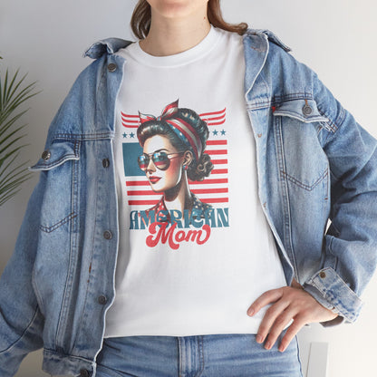 Patriotic American Mom