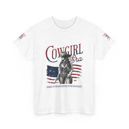 Cowgirl Era Unisex Heavy Cotton Tee - Adventure in the Wild West