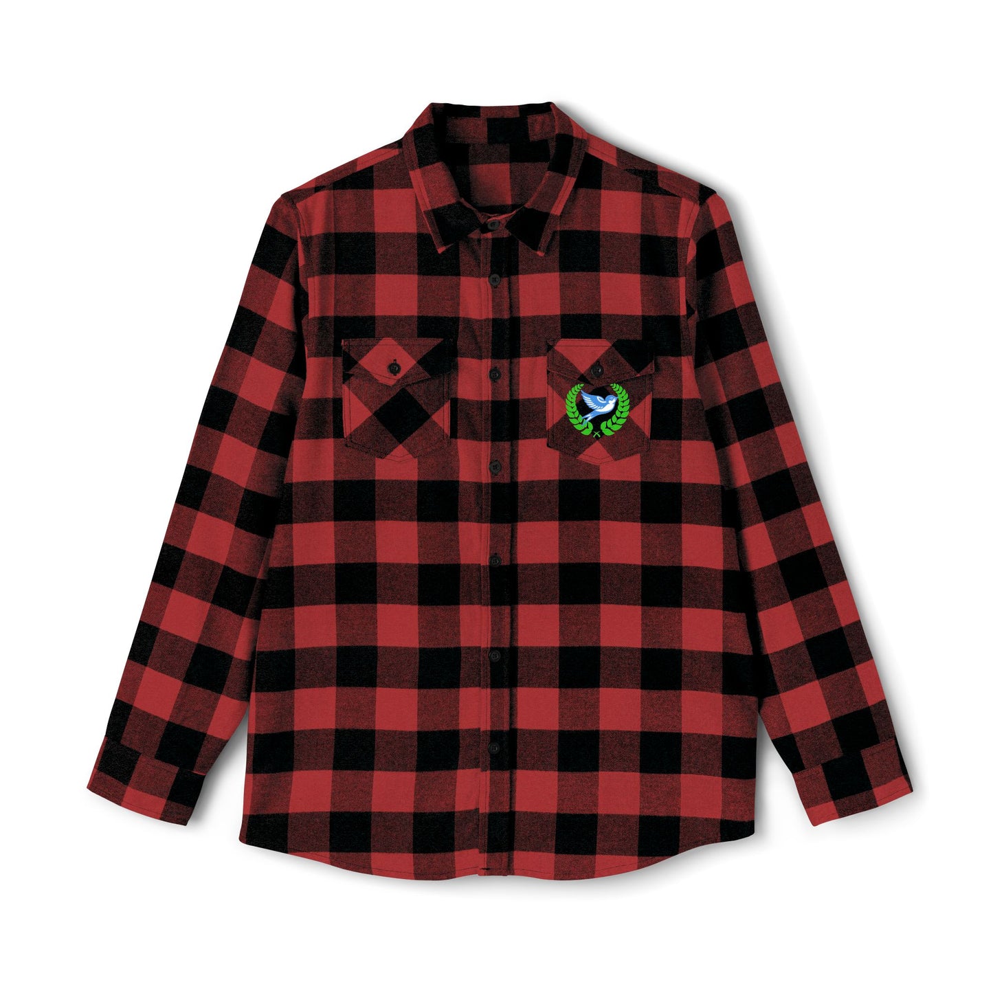 Unisex Flannel Shirt - Cozy Black and White Checkered Style for All Seasons