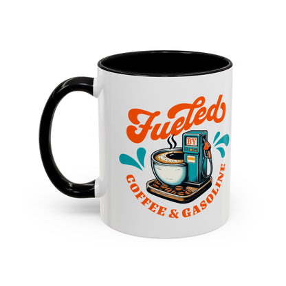 Fueled Coffee Mug - 11oz & 15oz - Perfect for Coffee Lovers