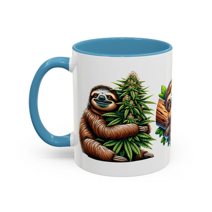 Charming Sloth Accent Coffee Mug – Perfect Gift for Nature Lovers