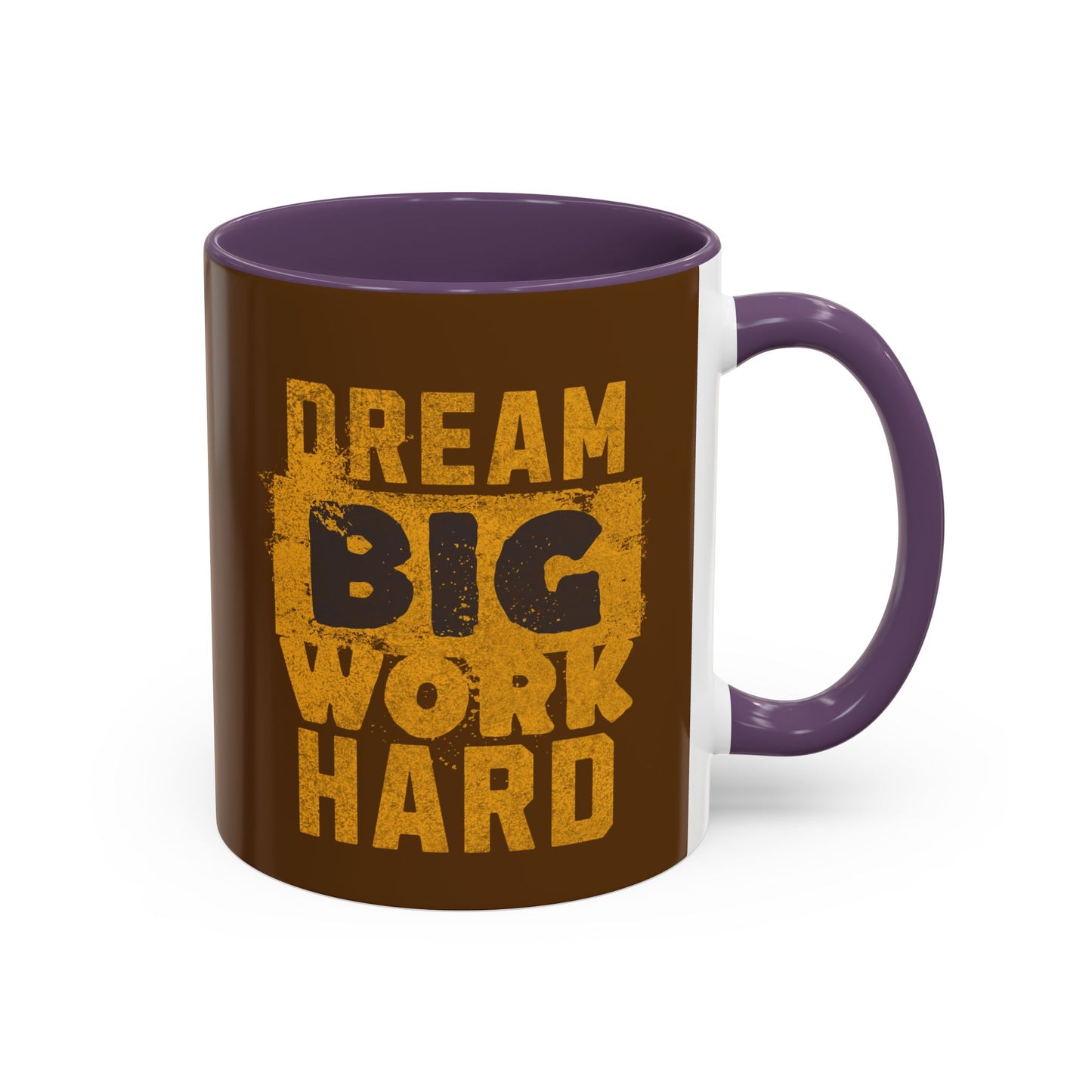 Motivational Coffee Mug - "Dream Big, Work Hard" - Perfect for Daily Inspiration