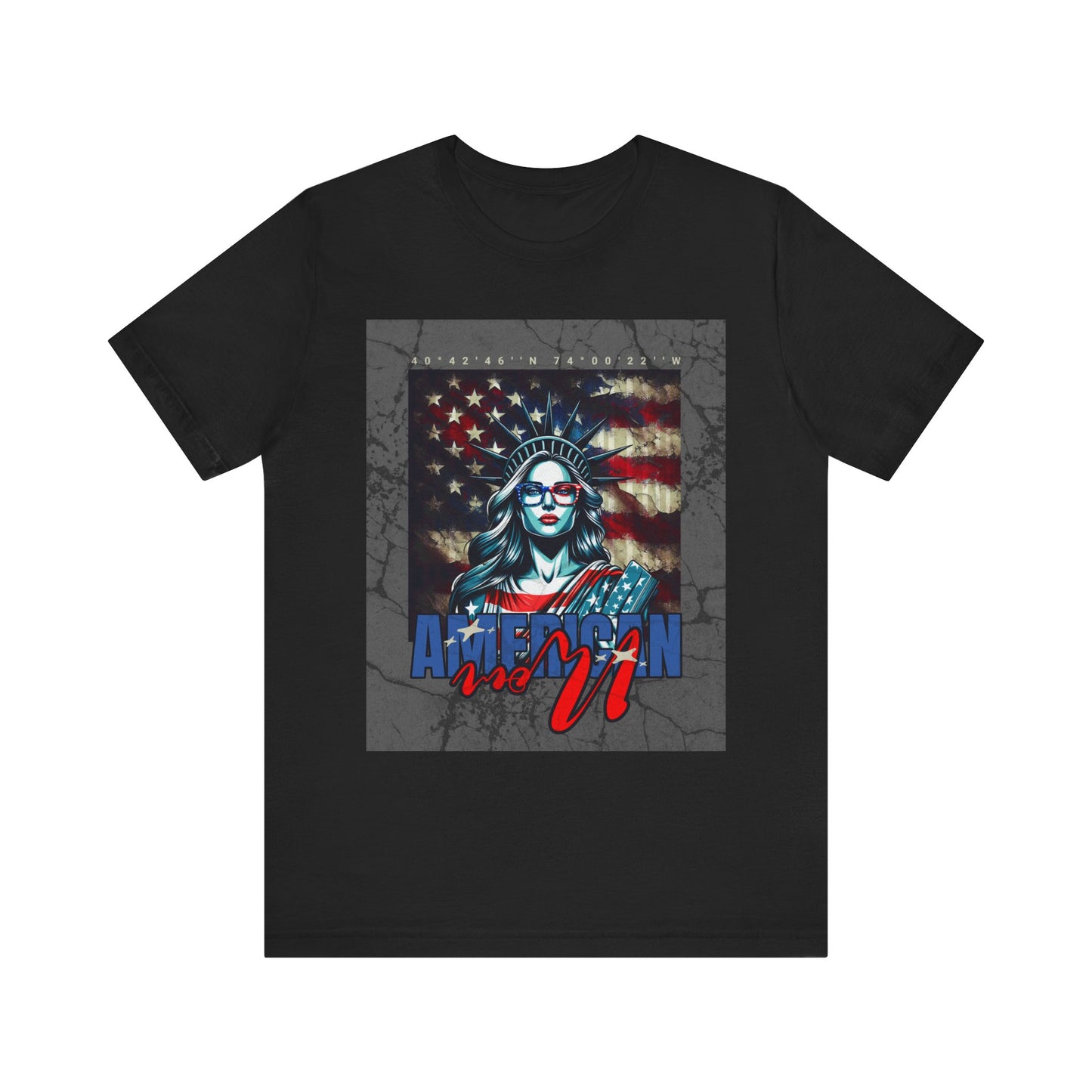 Patriotic Statue of Liberty Tee - Unisex Jersey Short Sleeve T-Shirt