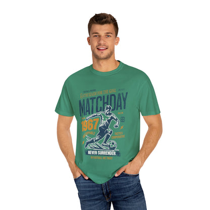 Matchday Enthusiast Unisex Garment-Dyed T-Shirt - Football Passion 1967