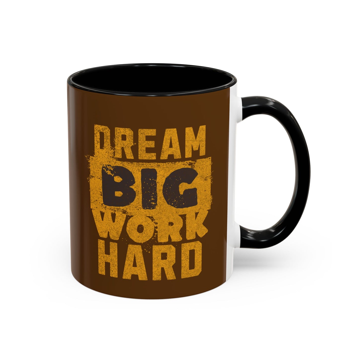 Motivational Coffee Mug - "Dream Big, Work Hard" - Perfect for Daily Inspiration