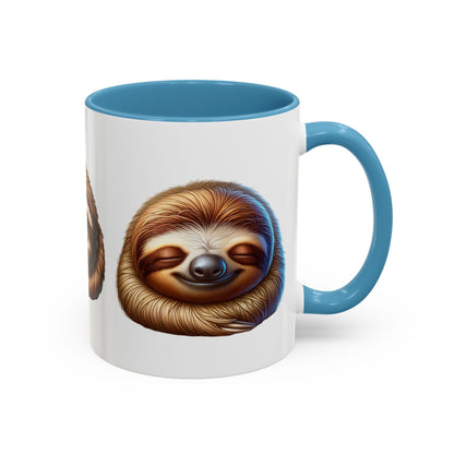 Cute Sloth Accent Coffee Mug - Perfect Gift for Animal Lovers