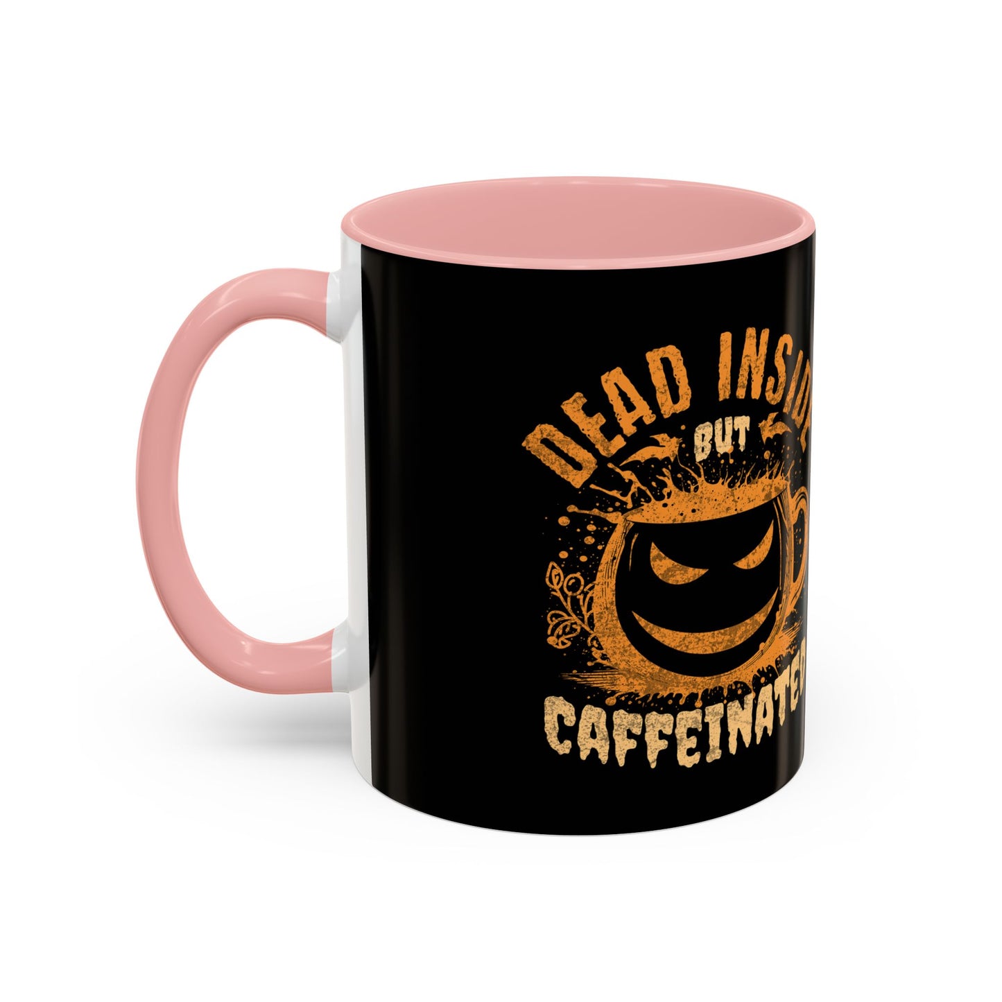 Caffeinated Humor Coffee Mug - 'Dead Inside but Caffeinated' - Perfect Gift for Coffee Lovers