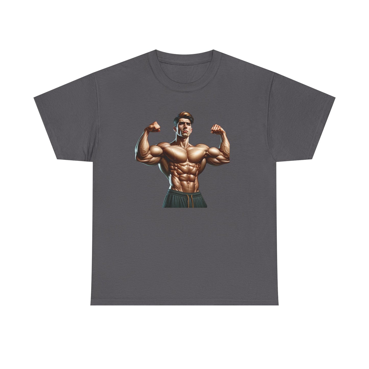 Fitness Motivation Unisex Heavy Cotton Tee - 'It's Time to Train!'