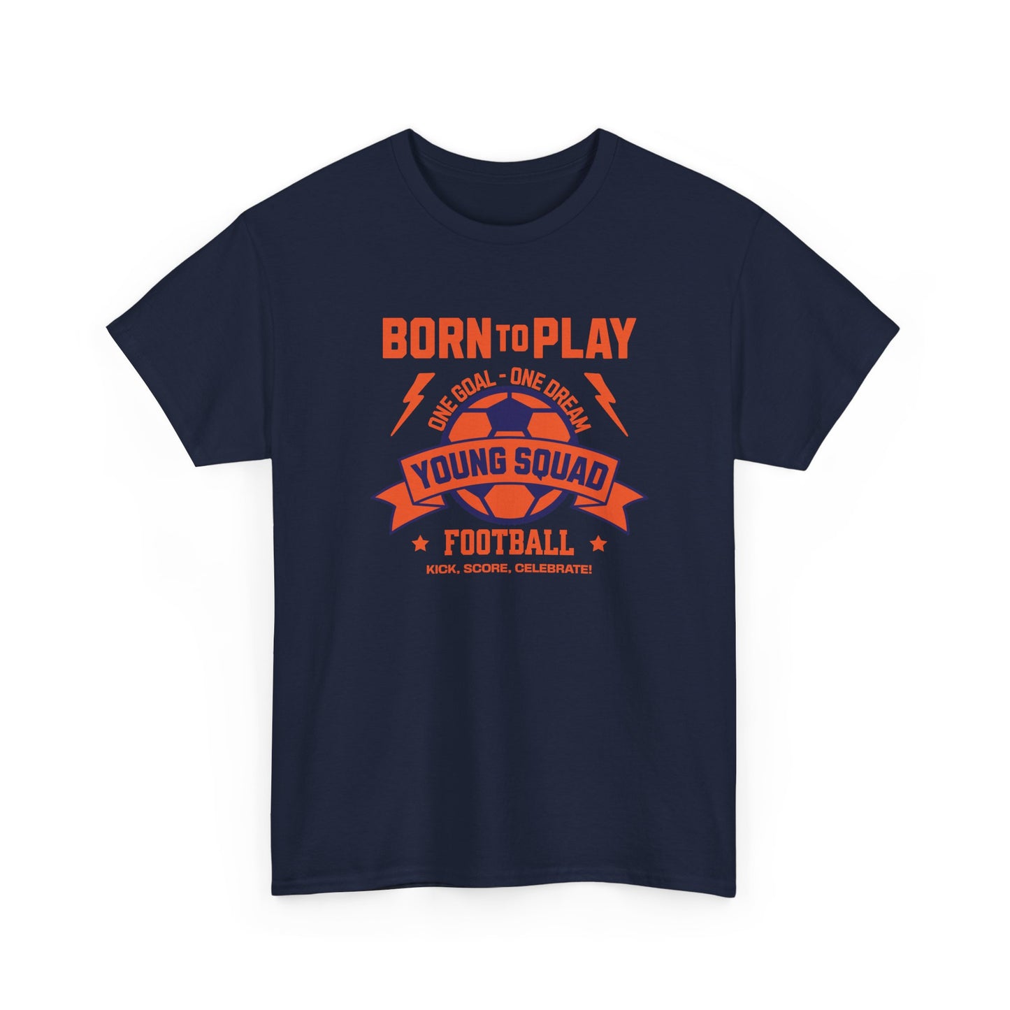 Football Young Squad Men  Cotton T-Shirt  - Born to Play