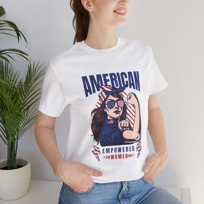 Empowered Women American Classic Tee - Unisex Jersey Shirt