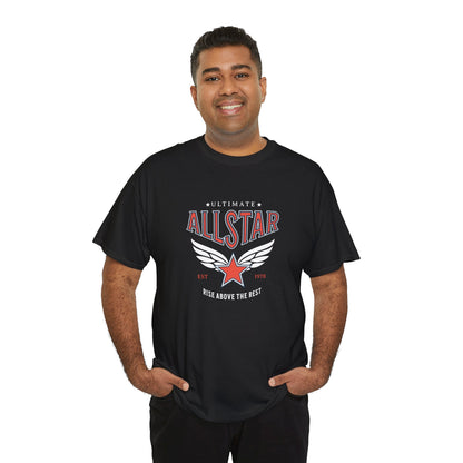 Ultimate All-Star Men  Heavy Cotton T-Shirt  - Rise Above the Rest