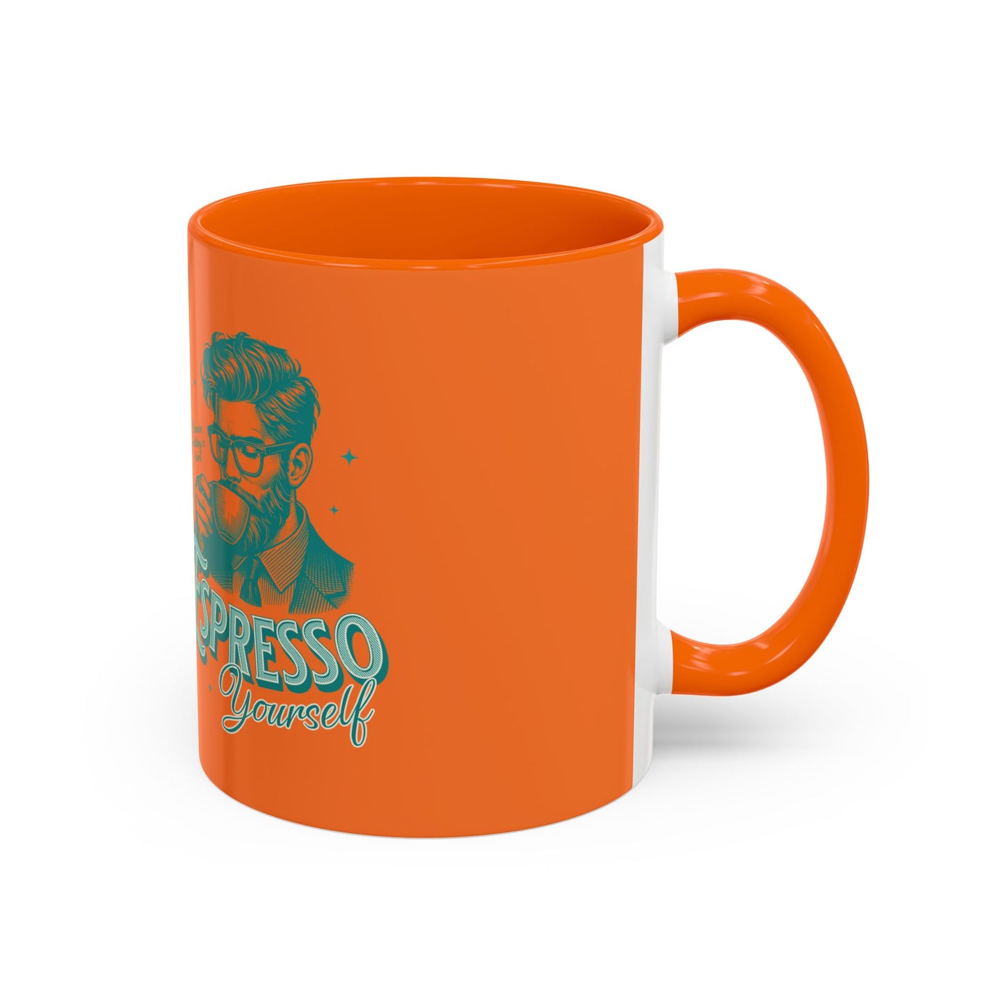 Retro Espresso Yourself Coffee Mug - Vibrant 11oz & 15oz