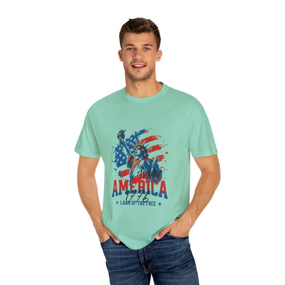 Patriotic America T-Shirt - Land of the Free