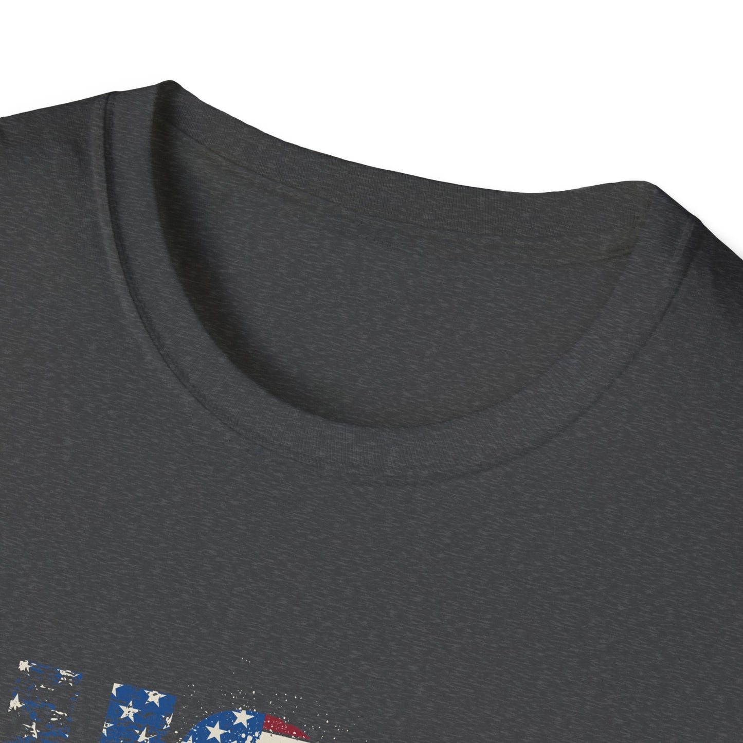 USA Flag Unisex Softstyle T-Shirt - Celebrate America in Comfort