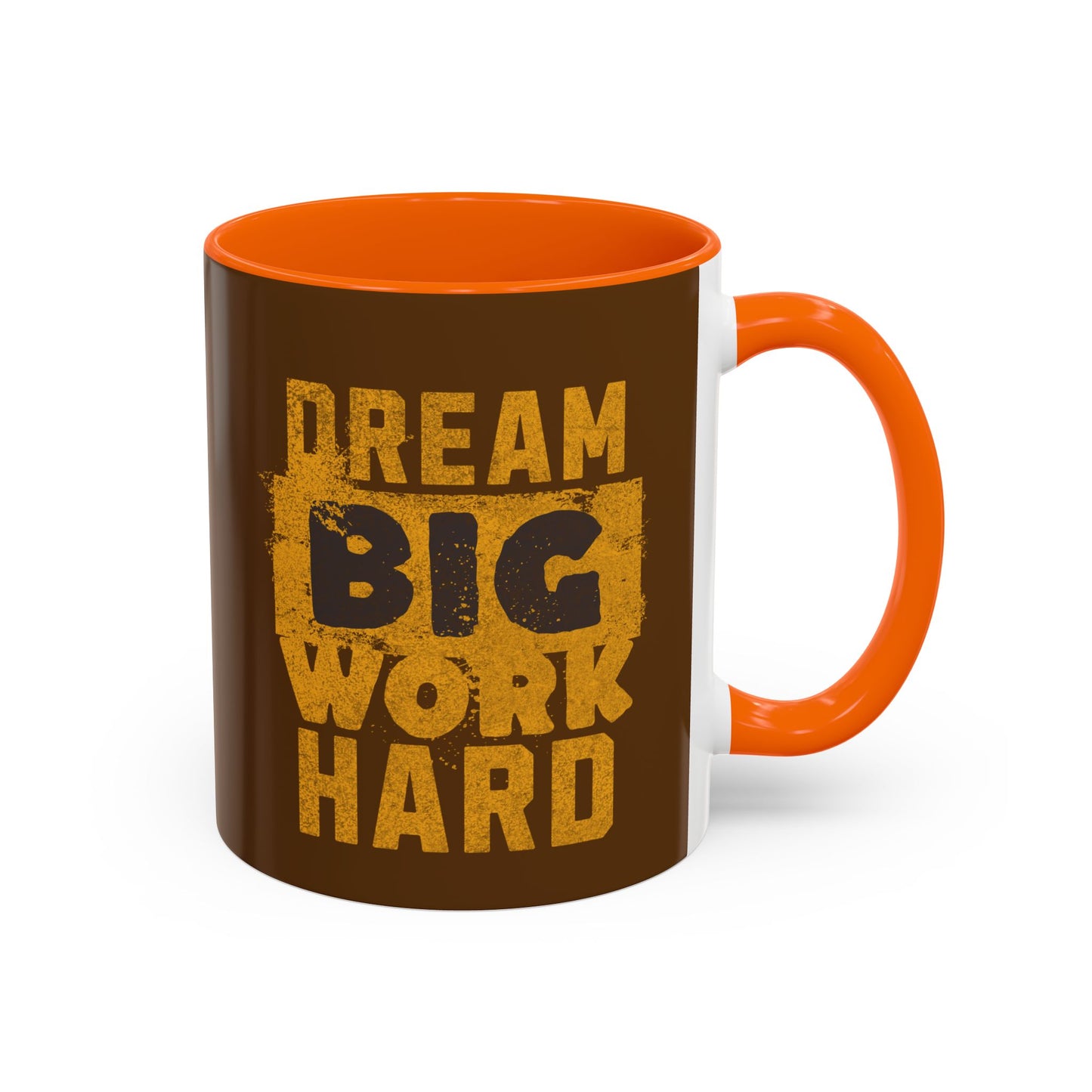 Motivational Coffee Mug - "Dream Big, Work Hard" - Perfect for Daily Inspiration