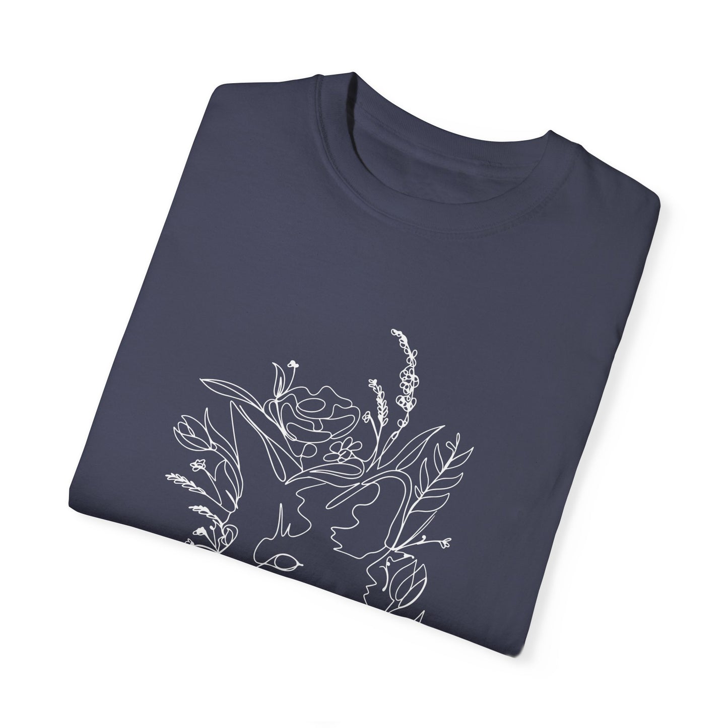 Magically Lush Unisex Garment-Dyed T-shirt - Nature-Inspired Graphic Tee