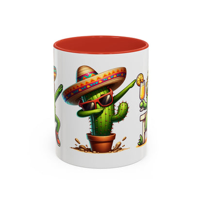 Fun Cactus Coffee Mug - 11oz & 15oz - Perfect for Summer Vibes