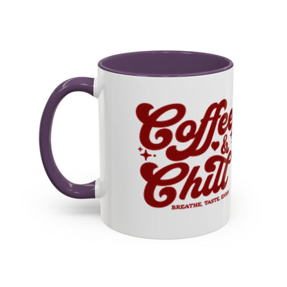 Coffee & Chill Accent Mug - Perfect for Relaxing Moments