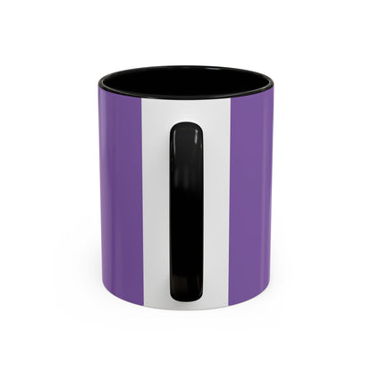 It's a Coffee Break Accent Mug - 11oz & 15oz Purple Coffee Cup for Daily Motivation