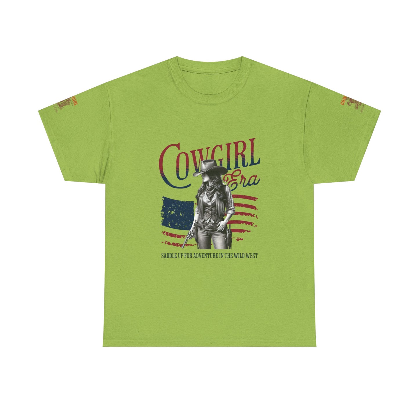 Cowgirl Era Unisex Heavy Cotton Tee - Adventure in the Wild West