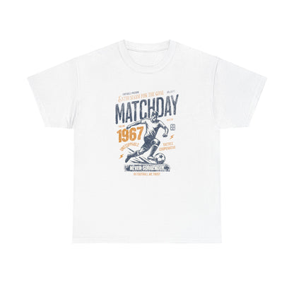 Matchday 1967 Unisex Heavy Cotton Tee - Celebrate Your Love for Soccer