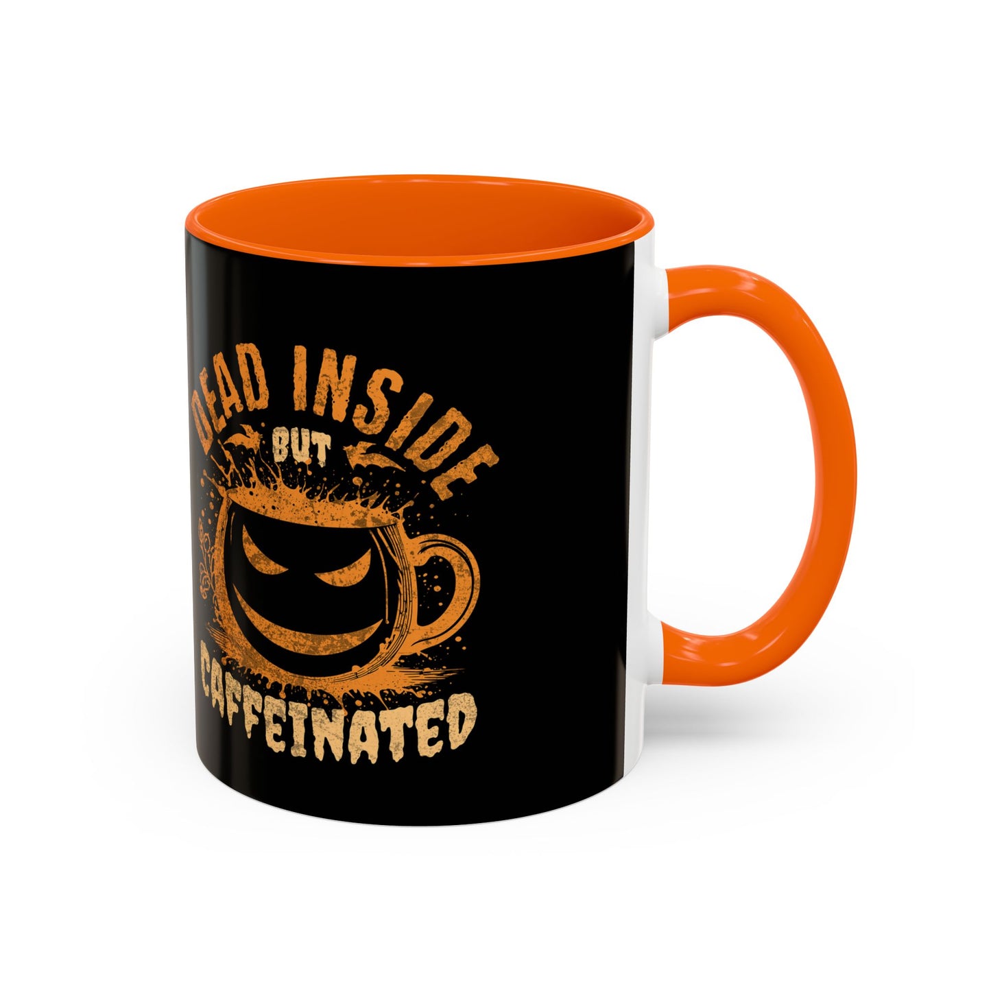 Caffeinated Humor Coffee Mug - 'Dead Inside but Caffeinated' - Perfect Gift for Coffee Lovers