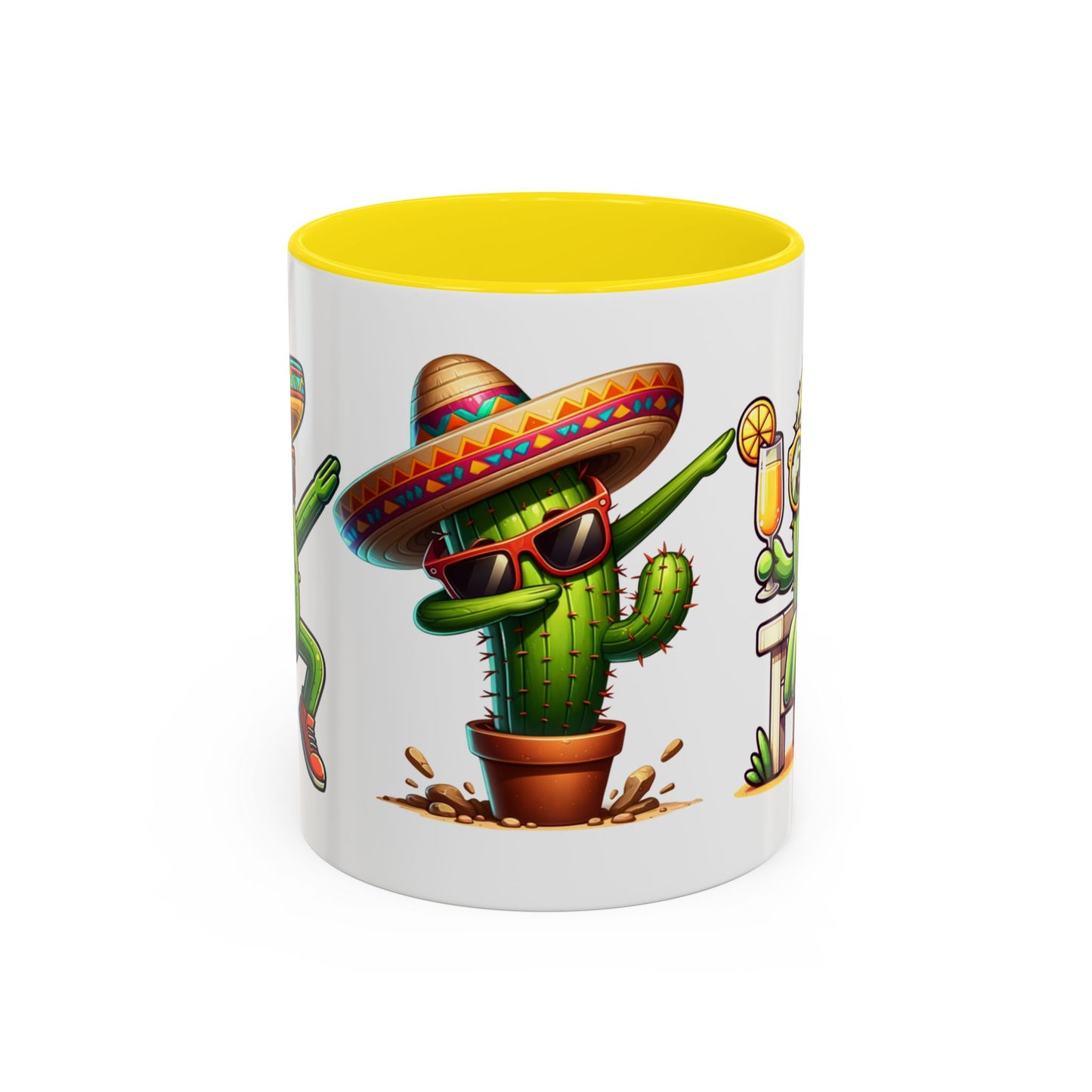 Fun Cactus Coffee Mug - 11oz & 15oz - Perfect for Summer Vibes