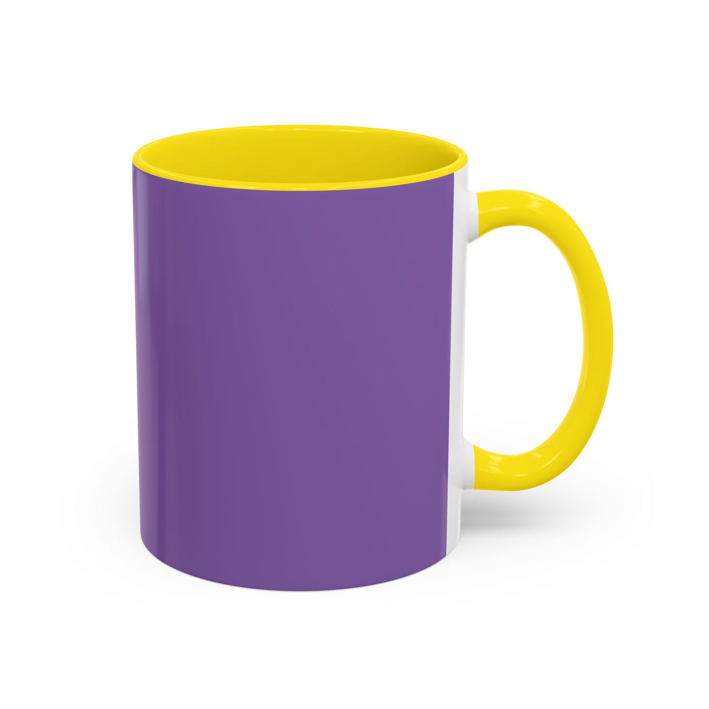 It's a Coffee Break Accent Mug - 11oz & 15oz Purple Coffee Cup for Daily Motivation