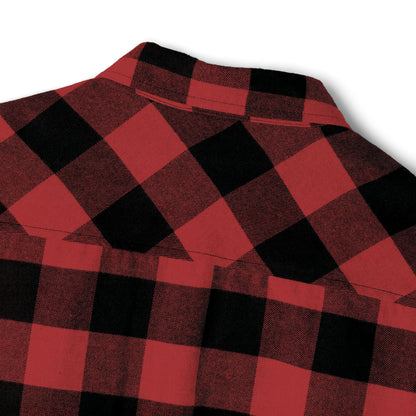 Unisex Flannel Shirt - Cozy Black and White Checkered Style for All Seasons