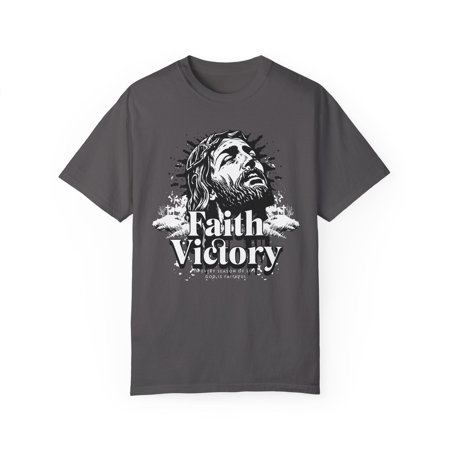 Faith & Victory Unisex Garment-Dyed T-shirt