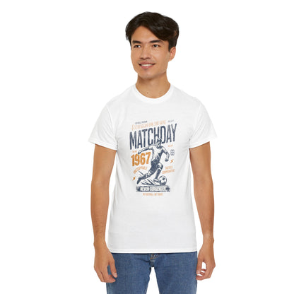 Matchday 1967 Unisex Heavy Cotton Tee - Celebrate Your Love for Soccer