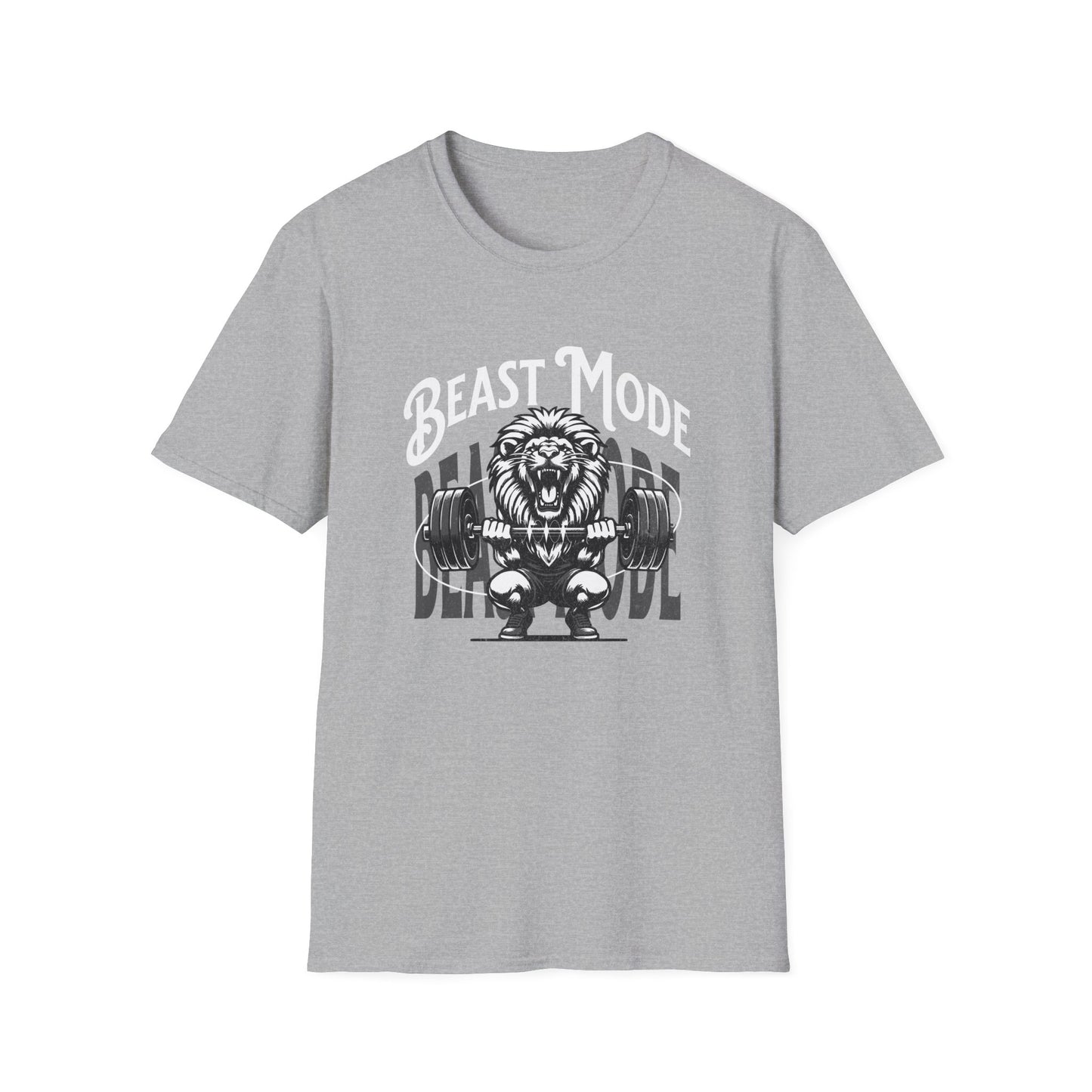 Beast Mode Lion Gym T-Shirt for Fitness Enthusiasts