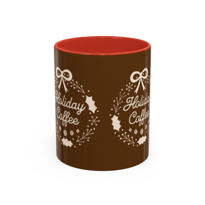 Holiday Coffee Accent Mug - Perfect for Gift Giving & Seasonal Sipping