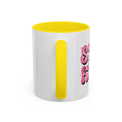 R  bn  jetro Playland Accent Coffee Mug | Fun Gift for Gamers & 80s Enthusiasts