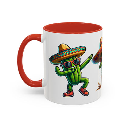 Fun Cactus Coffee Mug - 11oz & 15oz - Perfect for Summer Vibes