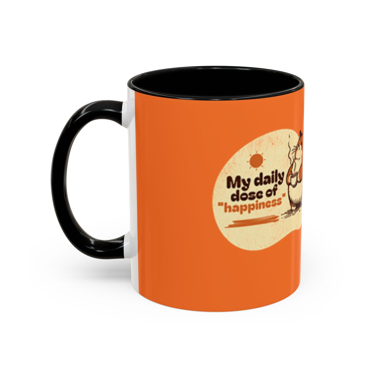 Daily Dose of Cuteness Coffee Mug - 11oz & 15oz - Perfect for Cat Lovers