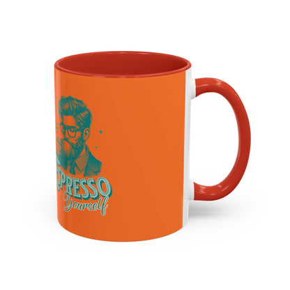 Retro Espresso Yourself Coffee Mug - Vibrant 11oz & 15oz