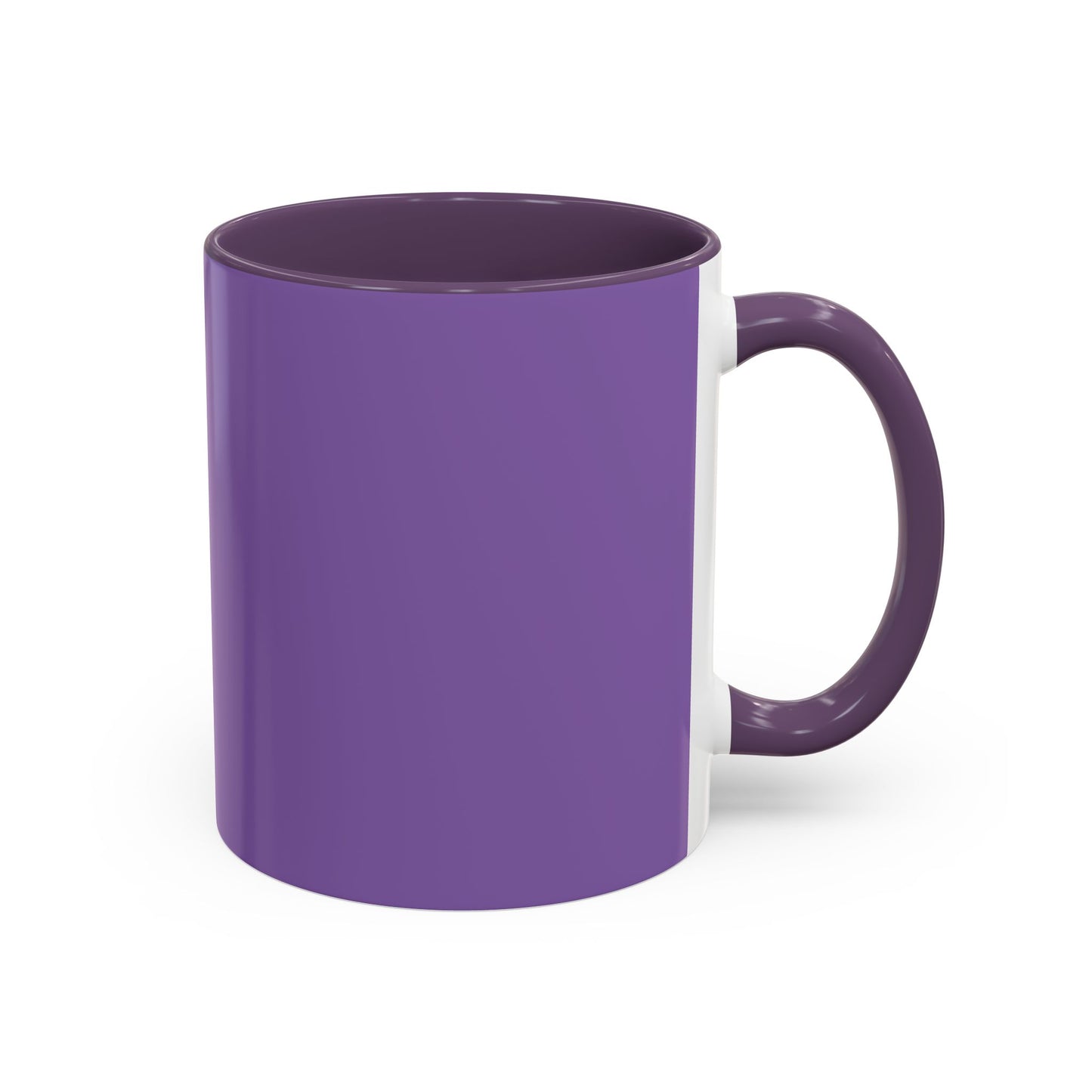 It's a Coffee Break Accent Mug - 11oz & 15oz Purple Coffee Cup for Daily Motivation