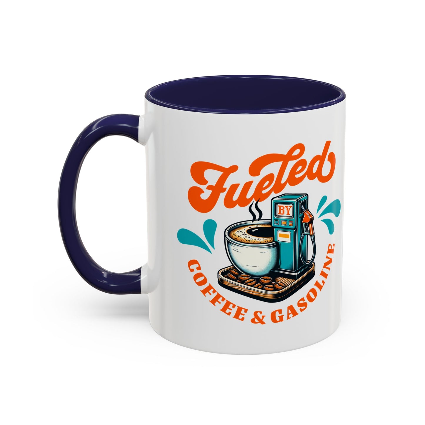 Fueled Coffee Mug - 11oz & 15oz - Perfect for Coffee Lovers