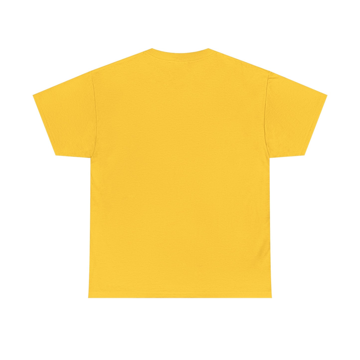 Guided by Dusk Men Heavy Cotton Tee - Vibrant Yellow Lighthouse Design