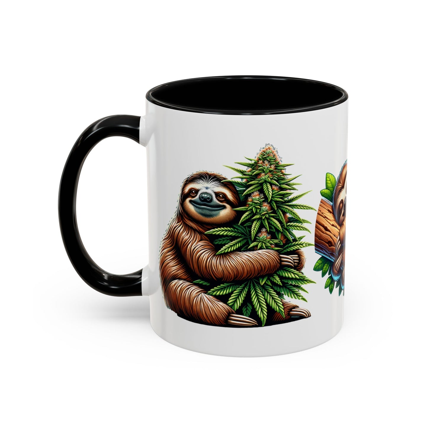 Charming Sloth Accent Coffee Mug – Perfect Gift for Nature Lovers